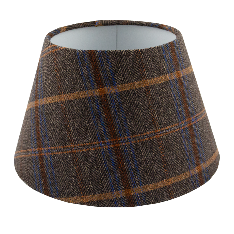 Margo Umber Tartan Empire Lampshade