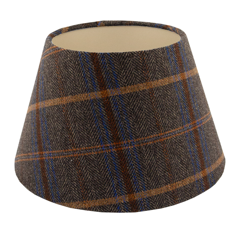 Margo Umber Tartan Empire Lampshade