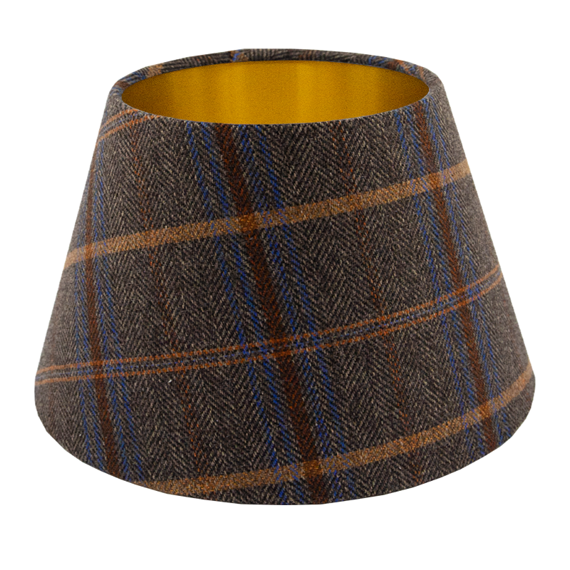 Margo Umber Tartan Empire Lampshade