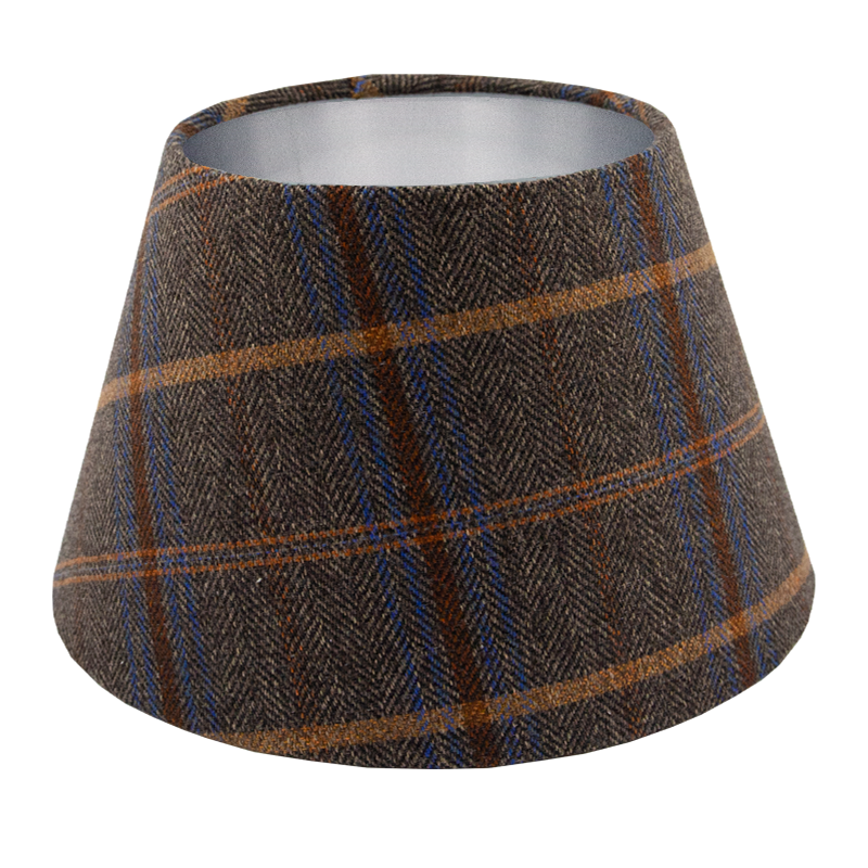 Margo Umber Tartan Empire Lampshade