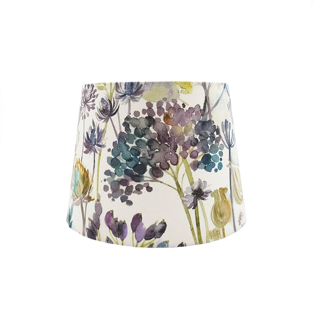 Voyage Hedgerow Blue French Drum Lampshade