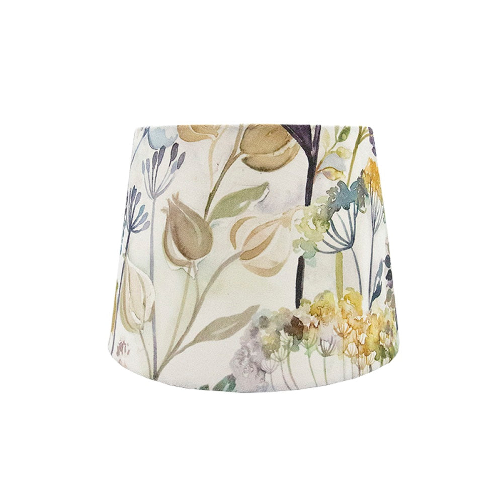 Voyage Hedgerow Blue French Drum Lampshade