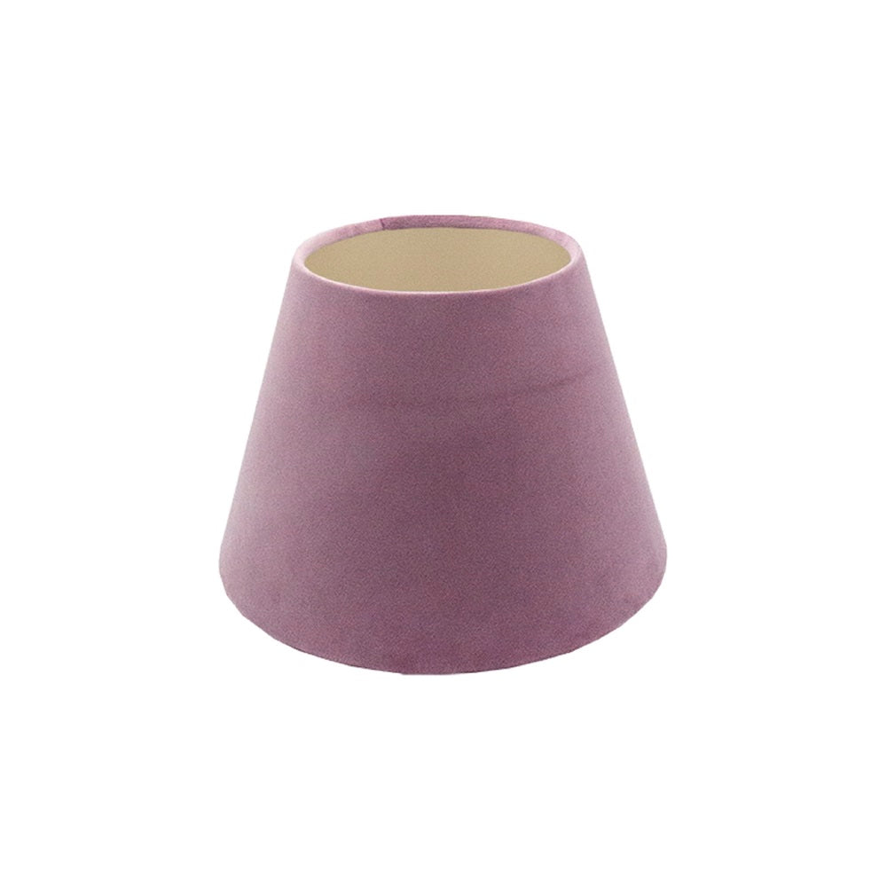 Lavender Velvet Empire Lampshade