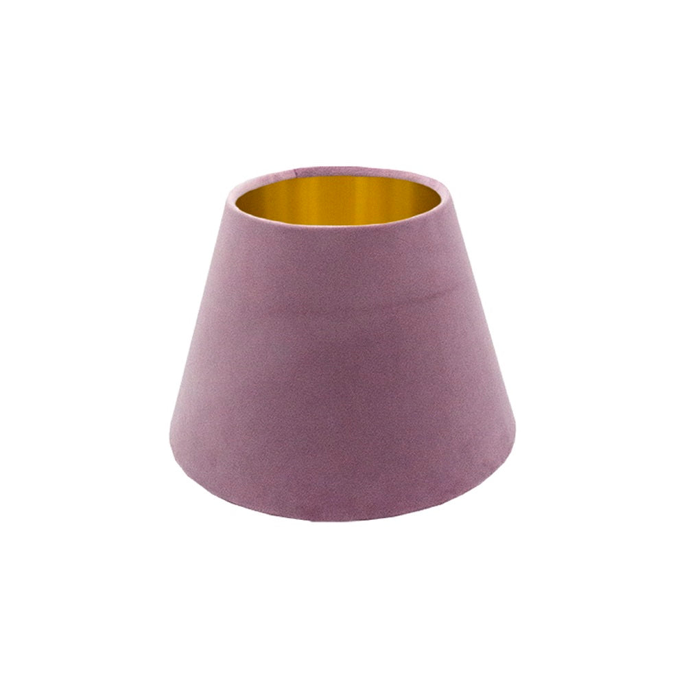 Lavender Velvet Empire Lampshade
