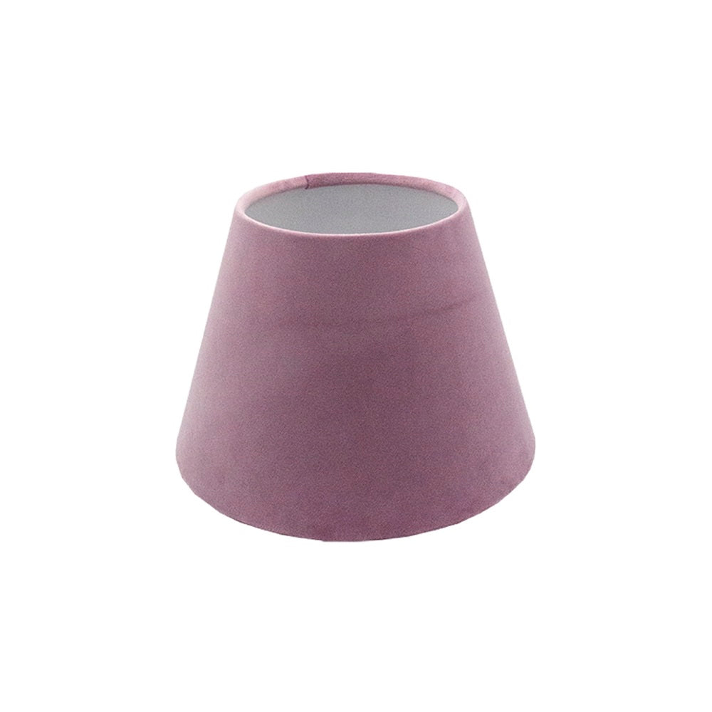 Lavender Velvet Empire Lampshade