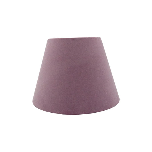 Lavender Velvet Empire Lampshade
