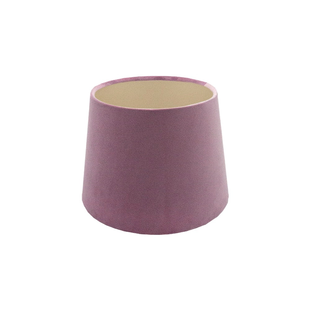 Lavender Velvet French Drum Lampshade