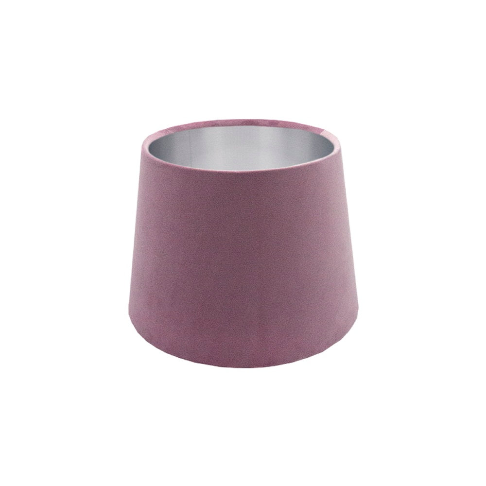 Lavender Velvet French Drum Lampshade