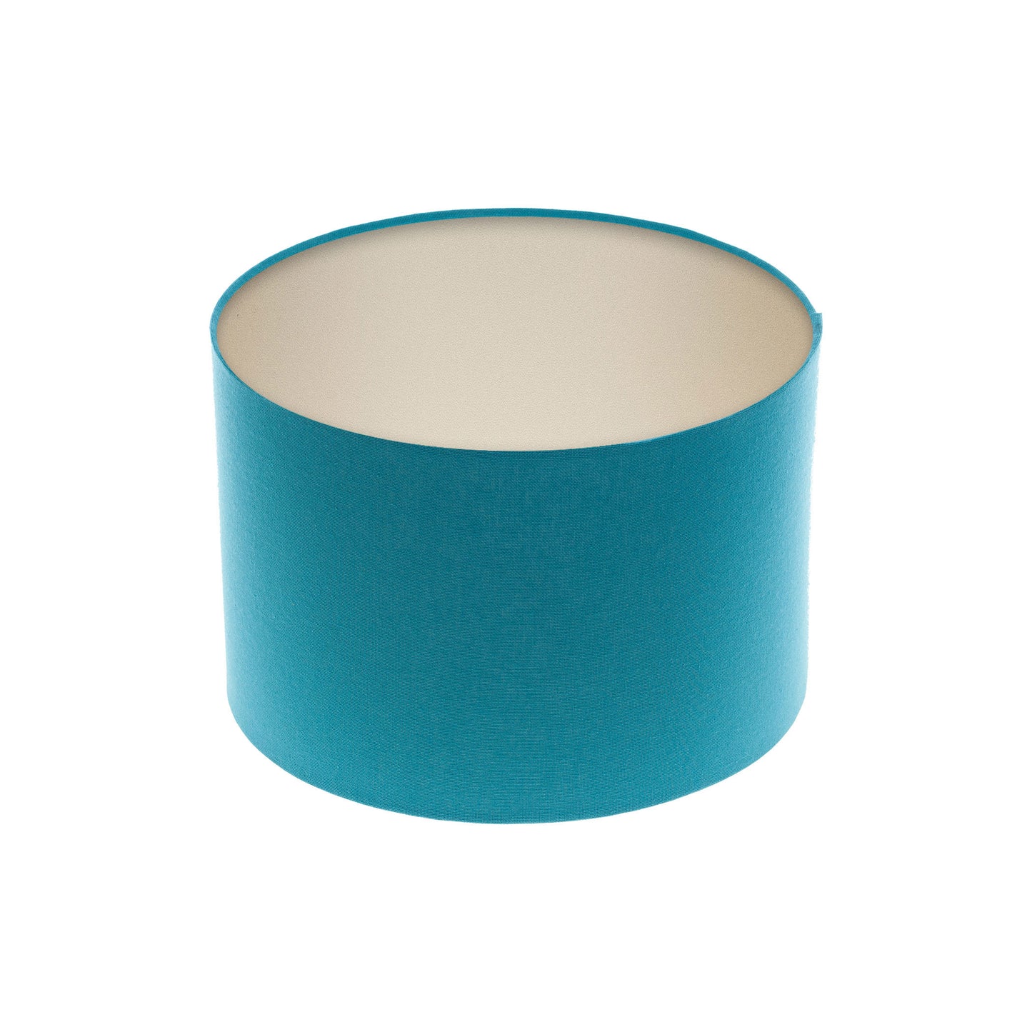 Aqua Blue Drum Lampshade