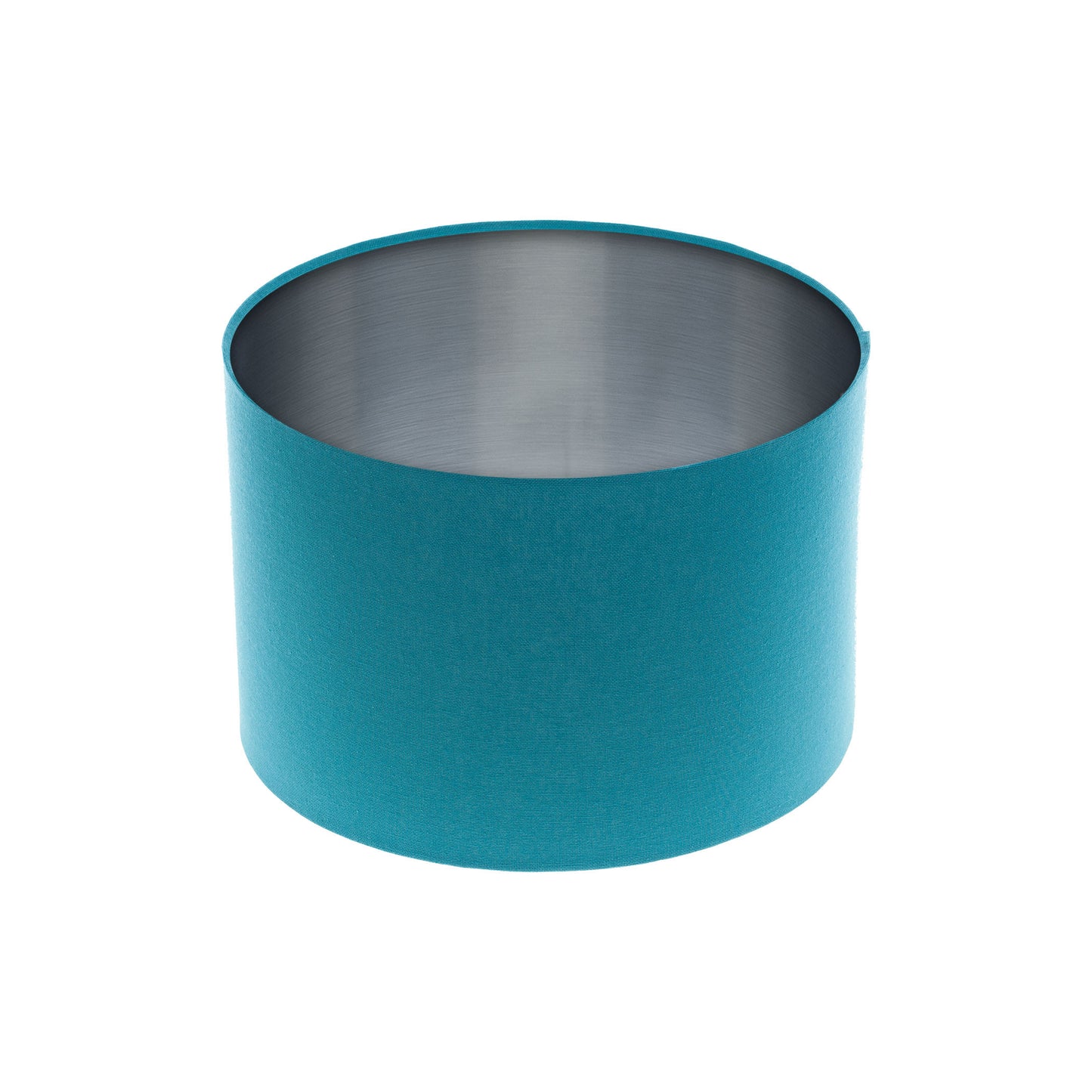 Aqua Blue Drum Lampshade