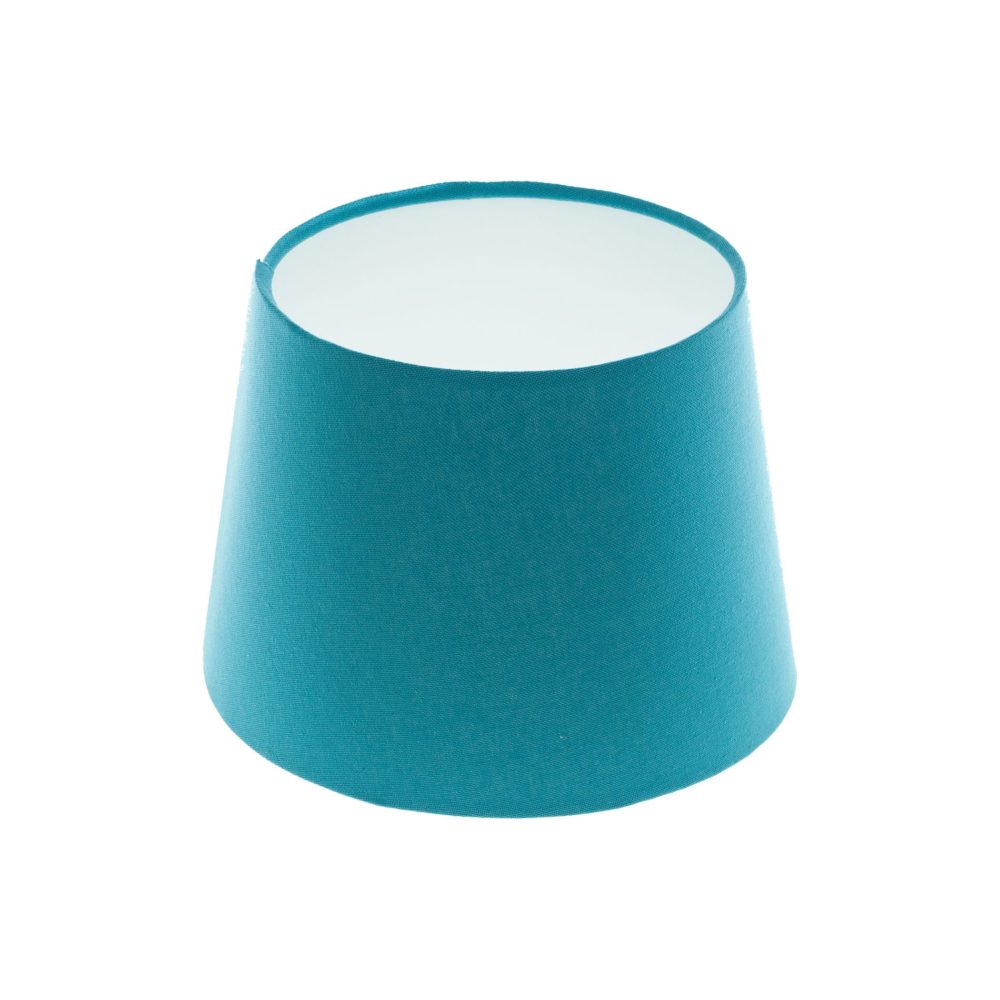 Aqua Blue French Drum Lampshade