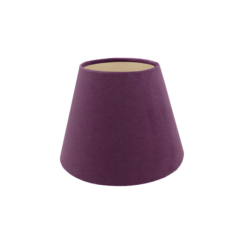 Aubergine Velvet Empire Lampshade