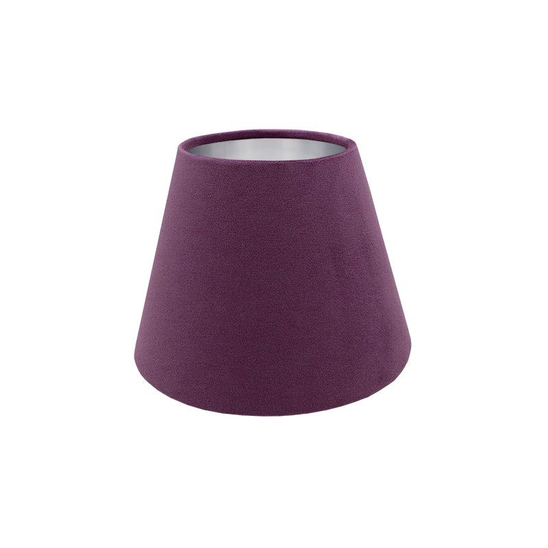 Aubergine Velvet Empire Lampshade