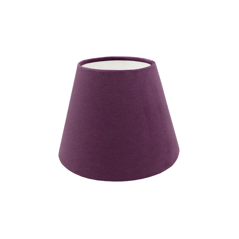 Aubergine Velvet Empire Lampshade
