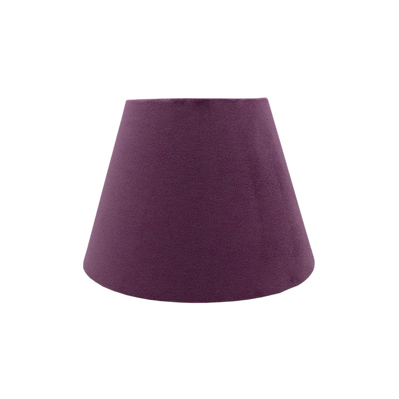 Aubergine Velvet Empire Lampshade