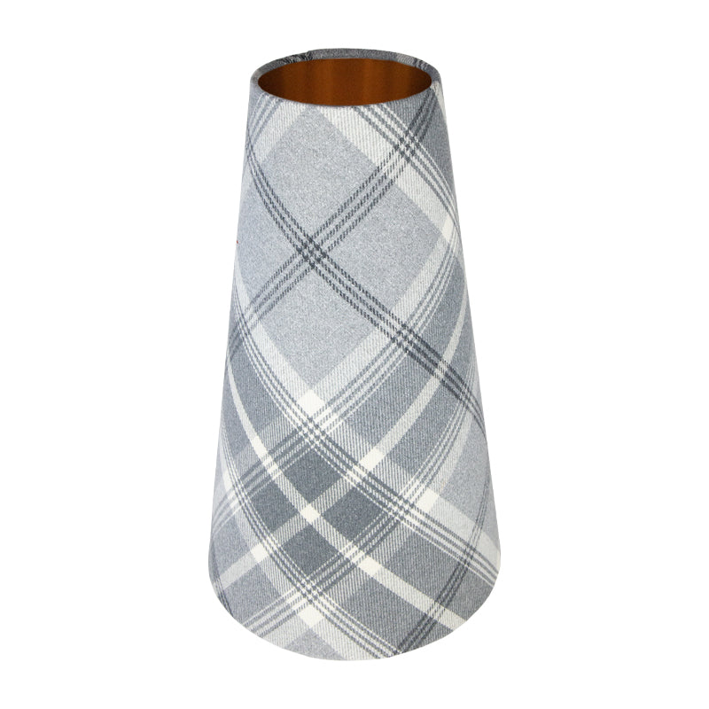 Balmoral Dove Grey Tall Tapered Lampshade