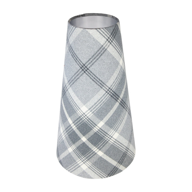 Balmoral Dove Grey Tall Tapered Lampshade