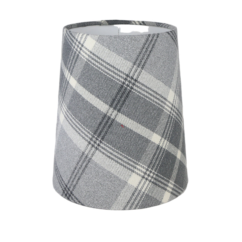 Balmoral Dove Grey Tall French Drum Lampshade