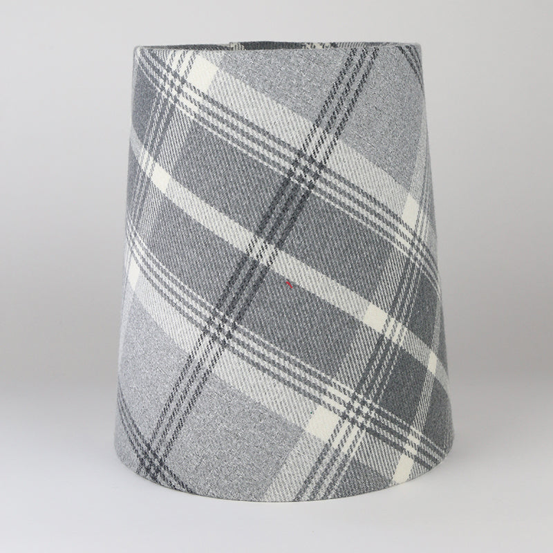 Balmoral Dove Grey Tall French Drum Lampshade