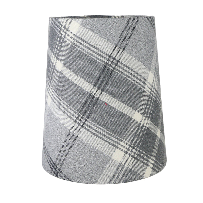 Balmoral Dove Grey Tall French Drum Lampshade