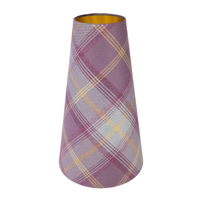 Balmoral Lavender Tall Tapered Lampshade