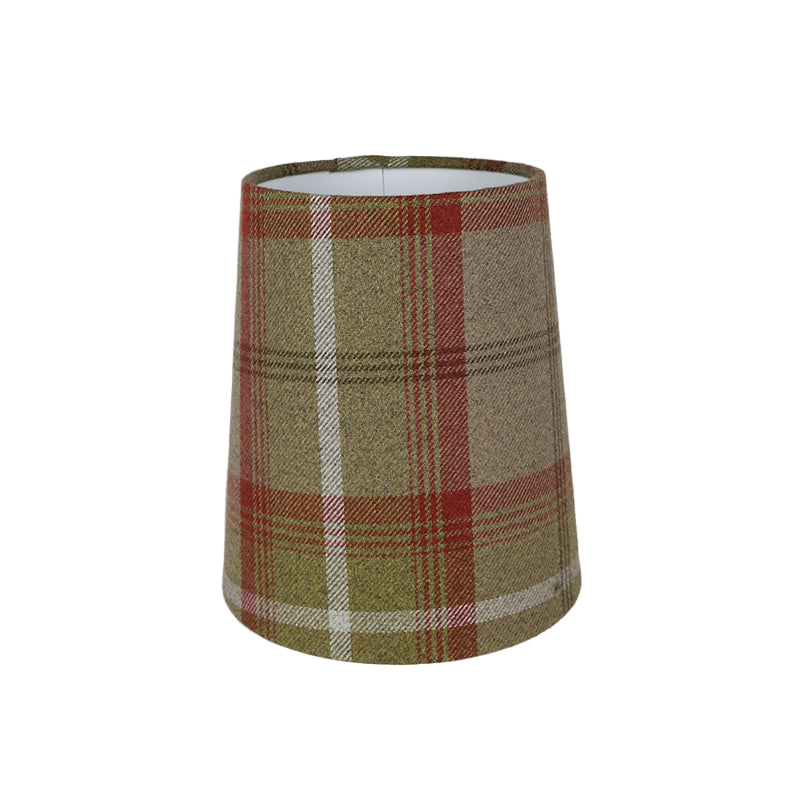 Balmoral Rust Tall French Drum Lampshade