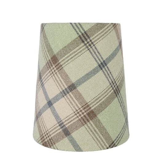 Balmoral Sage Tall French Drum Lampshade