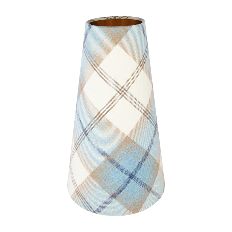 Balmoral Sky Tall Tapered Lampshade
