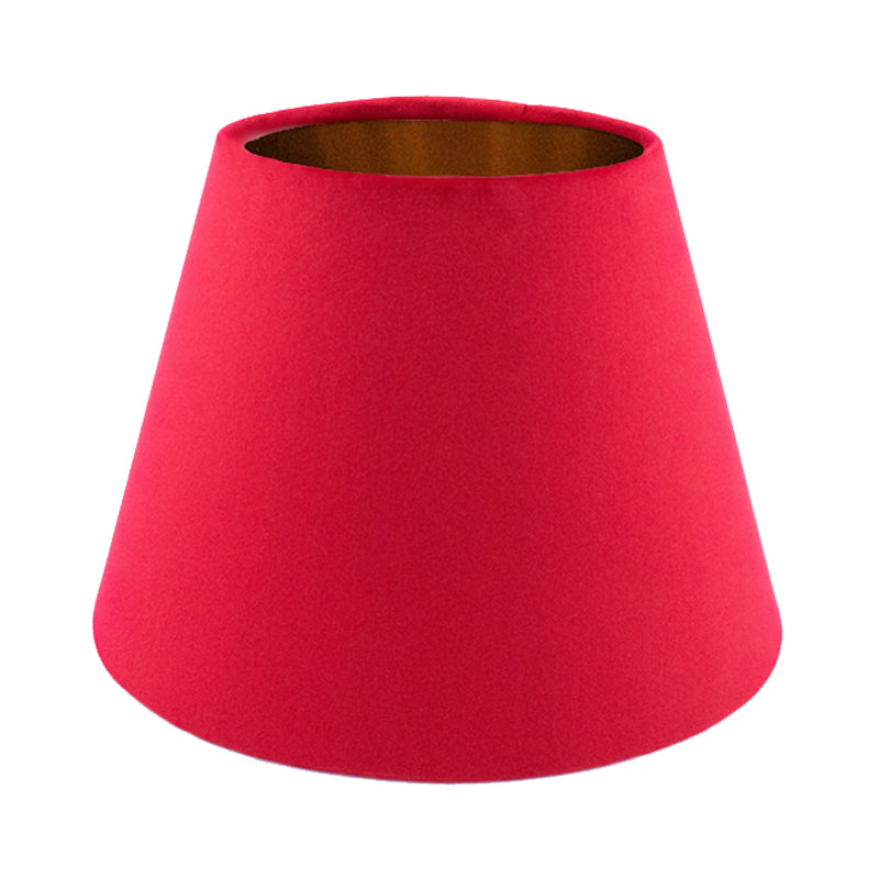 Berry Red Velvet Empire Lampshade