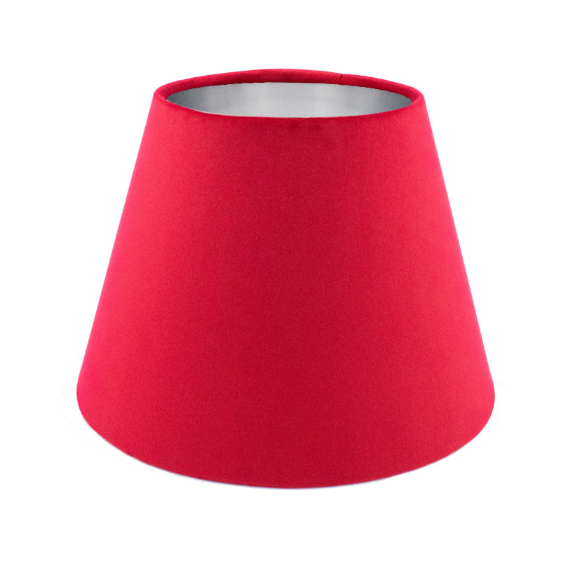 Berry Red Velvet Empire Lampshade