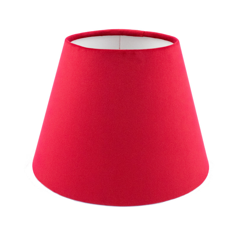 Berry Red Velvet Empire Lampshade
