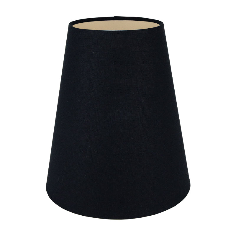 Black Cotton Tall Empire Lampshade