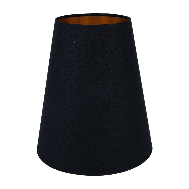 Black Cotton Tall Empire Lampshade