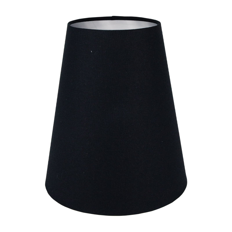 Black Cotton Tall Empire Lampshade