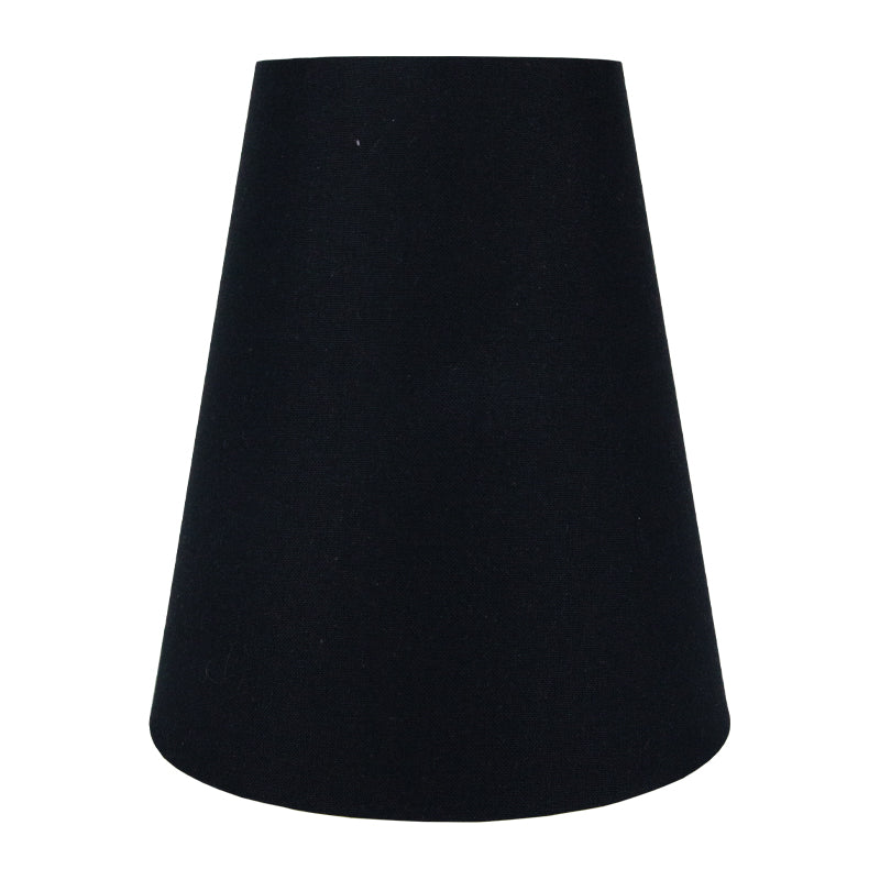 Black Cotton Tall Empire Lampshade