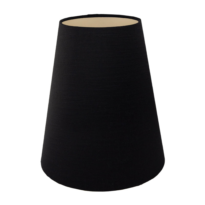 Black Satin Tall Empire Lampshade