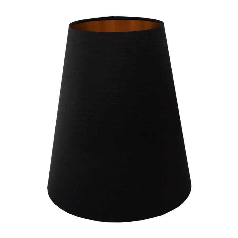 Black Satin Tall Empire Lampshade