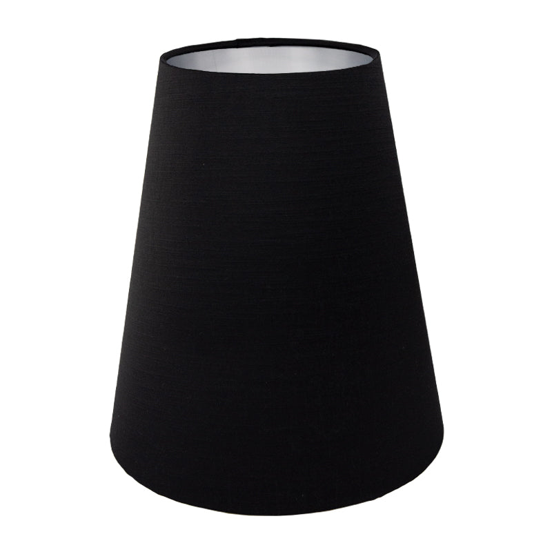 Black Satin Tall Empire Lampshade