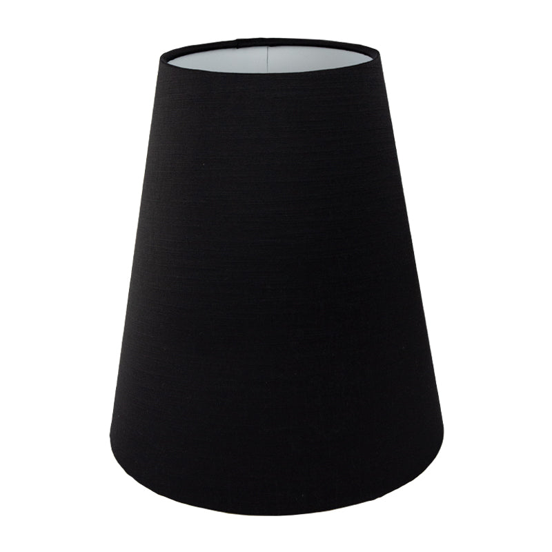 Black Satin Tall Empire Lampshade