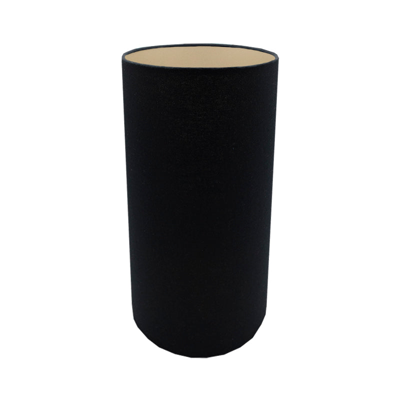 Black Tall Drum Lampshade