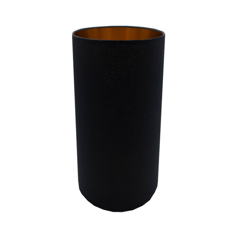 Black Tall Drum Lampshade