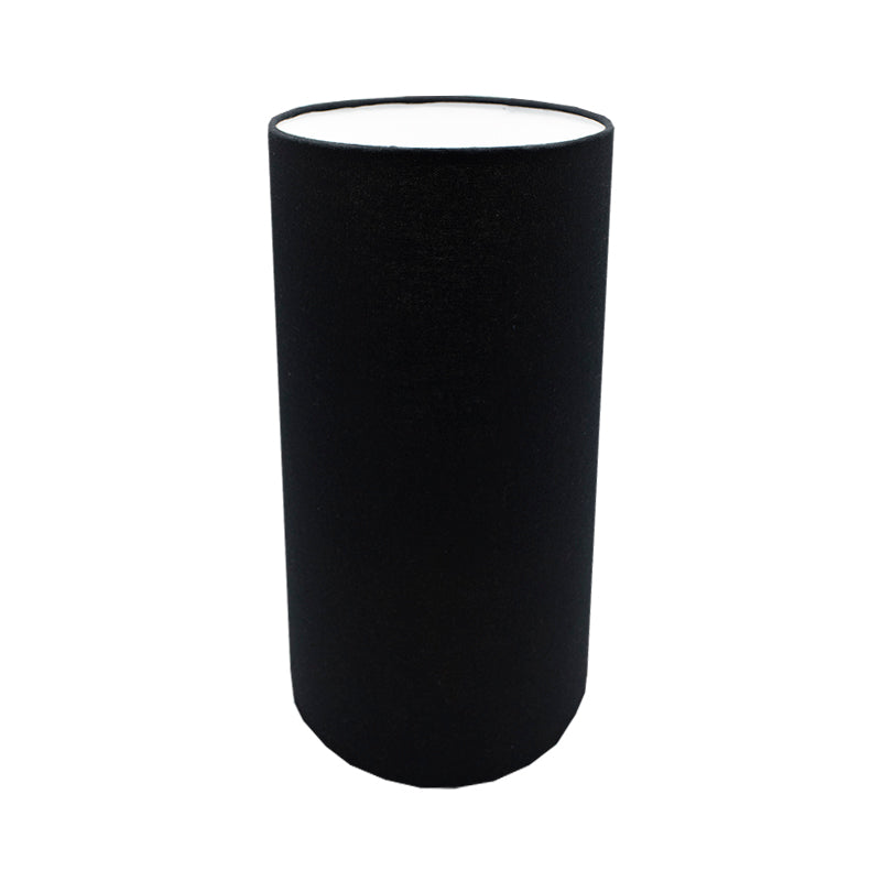 Black Tall Drum Lampshade