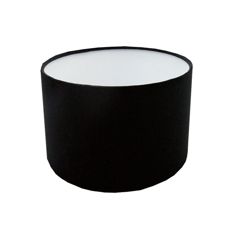Voyage Black Velvet Drum Lampshade