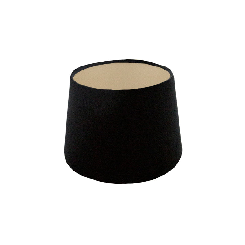 Black Velvet French Drum Lampshade