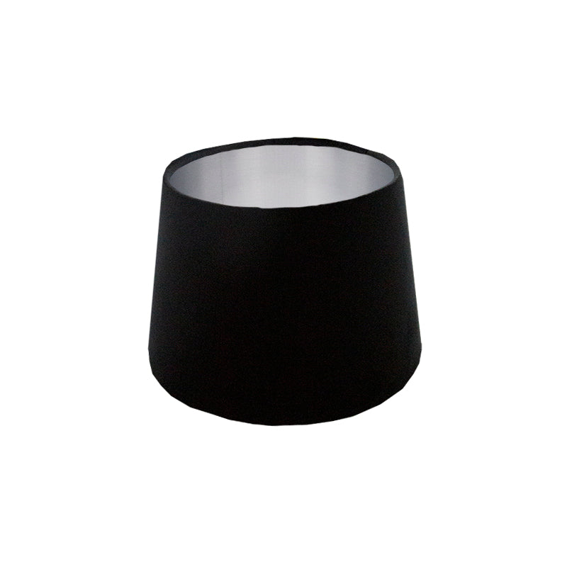 Black Velvet French Drum Lampshade