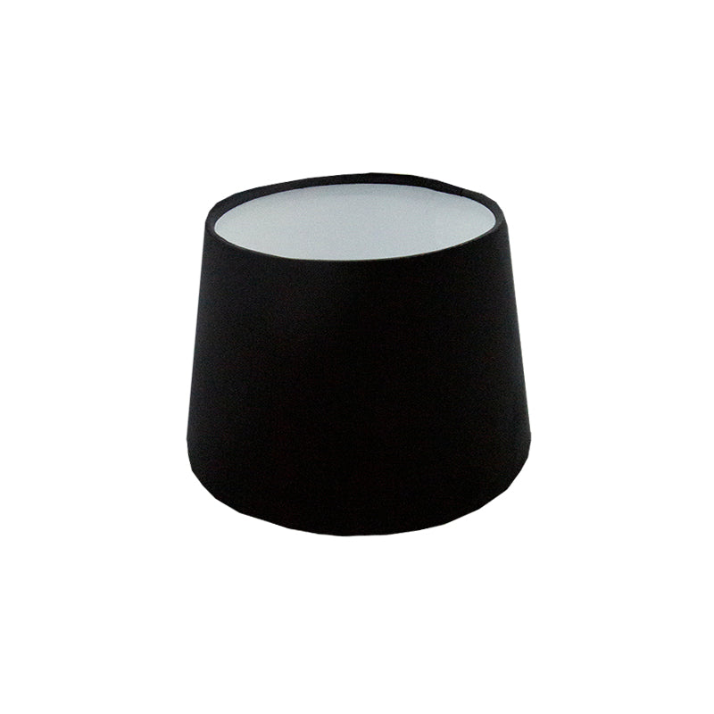 Black Velvet French Drum Lampshade