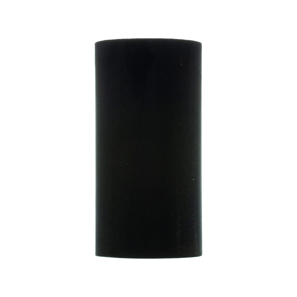 Black Velvet Tall Drum Lampshade