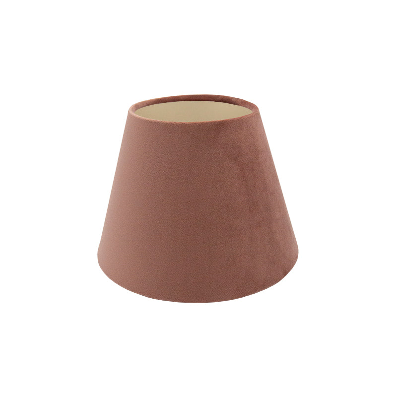 Blush Pink Velvet Empire Lampshade
