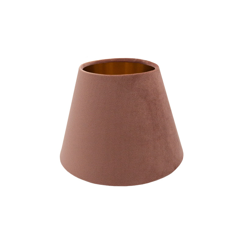 Blush Pink Velvet Empire Lampshade