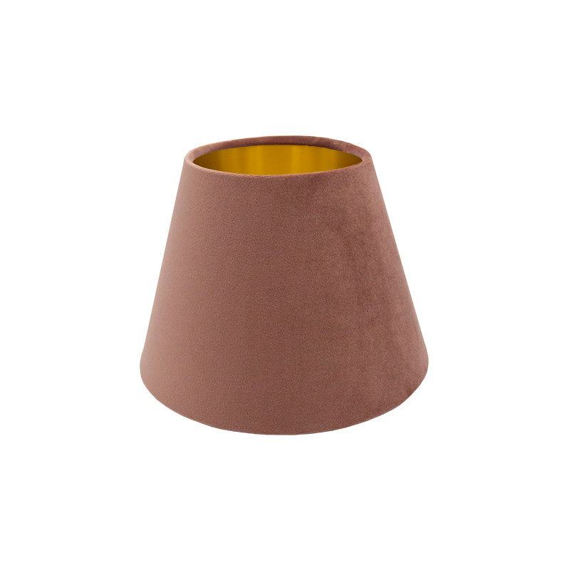 Blush Pink Velvet Empire Lampshade